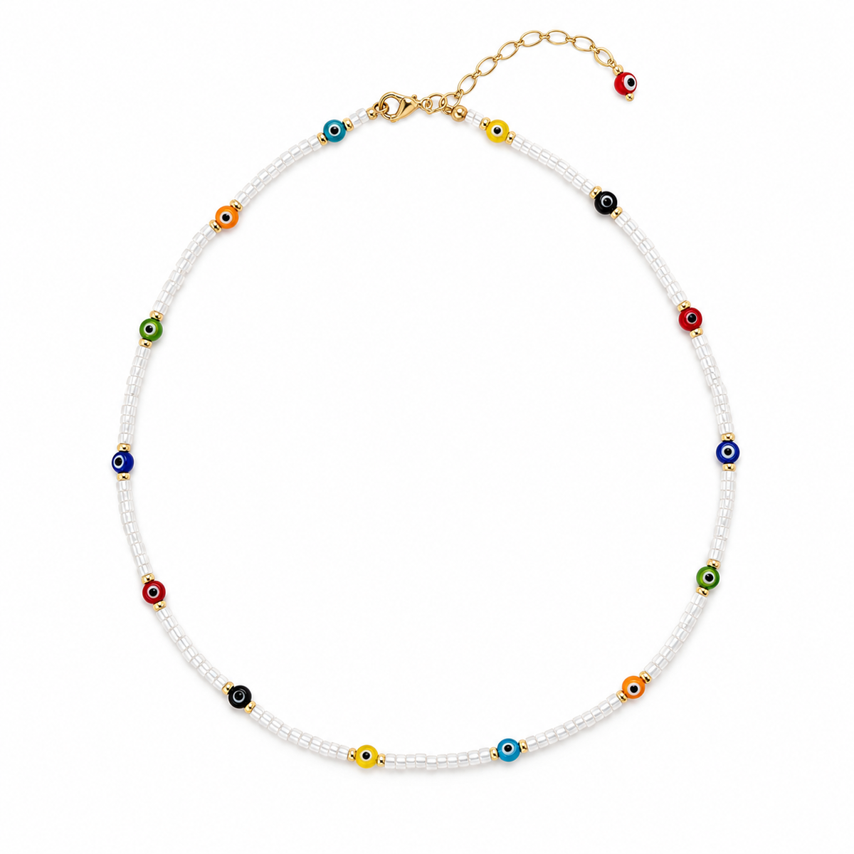 Choker Ojos Colores