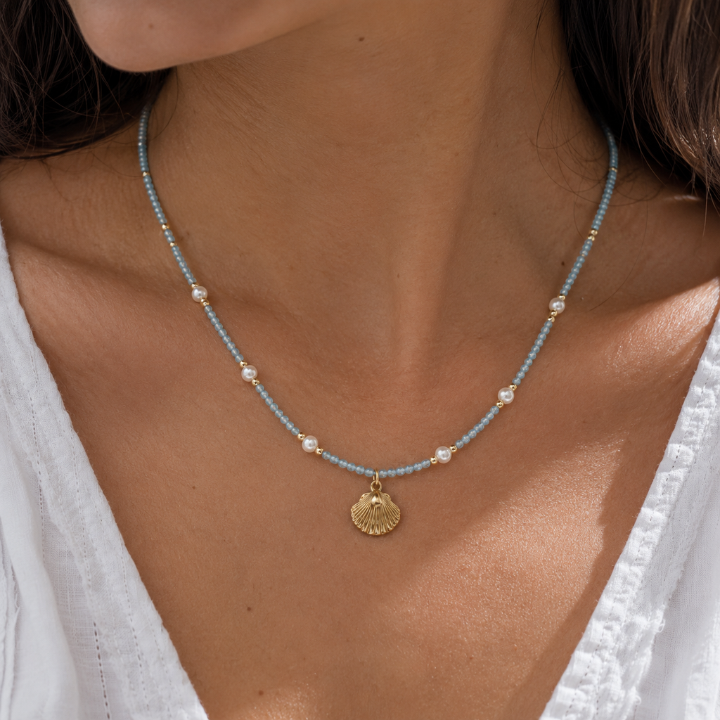 Choker Ágata Azul