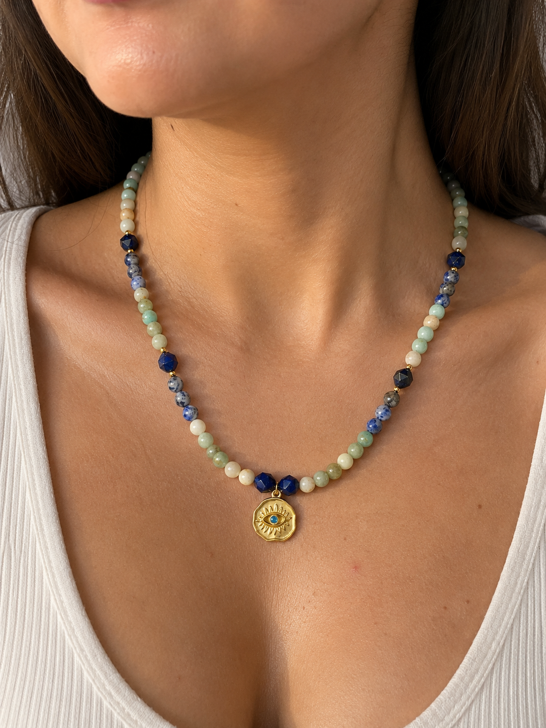 Collar Amazonita