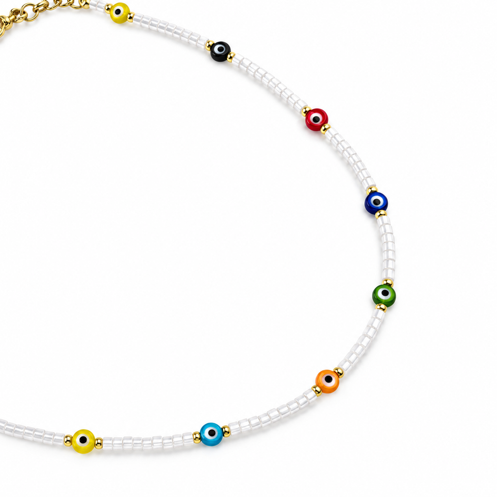 Choker Ojos Colores