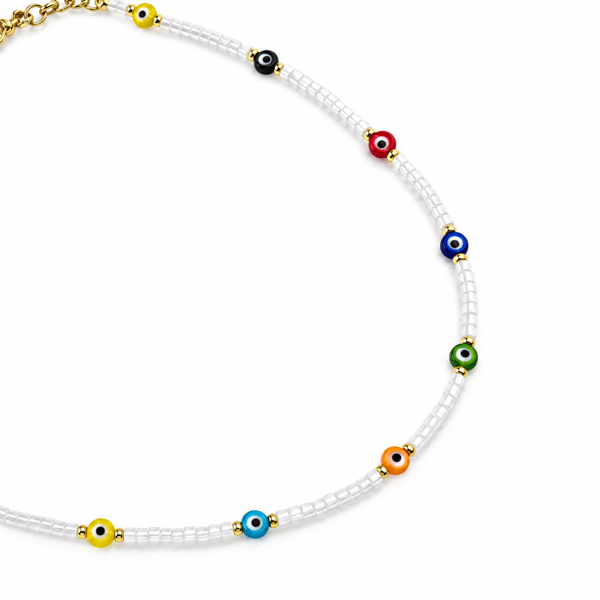 Choker Ojos Colores