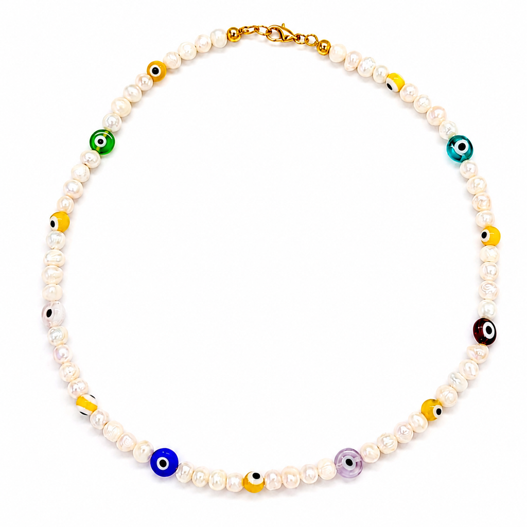 Choker Perla y Ojo